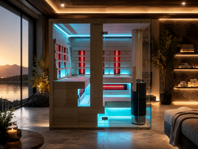 luxe sauna