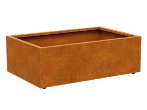 metal flowerpot on spikes movil 3 corten a cortena.jpg