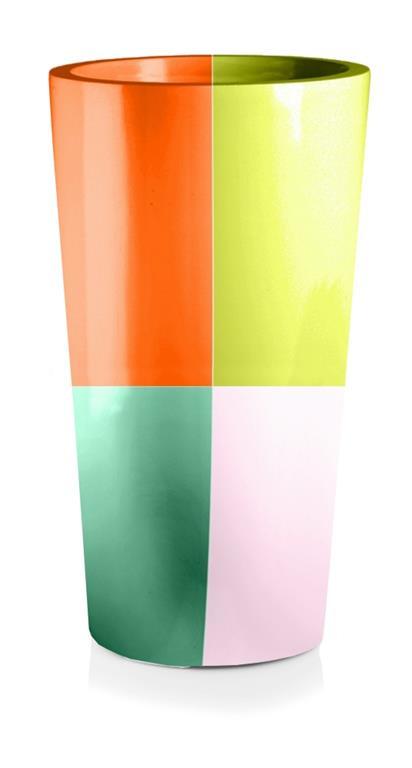 Buitenplantenbak Fiberglass – Ø 44 cm / H 92 cm – RAL-kleur naar keuze Buitenplantenbak Fiberglass – Ø 44 cm / H 92 cm – RAL-kleur naar keuze