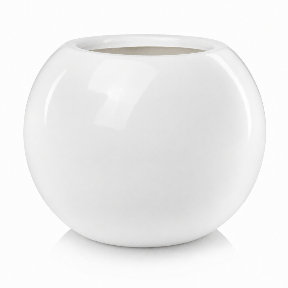 Buitenplantenbak Fiberglass – Ø 50 cm / H 40 cm Buitenplantenbak Fiberglass – Ø 50 cm / H 40 cm